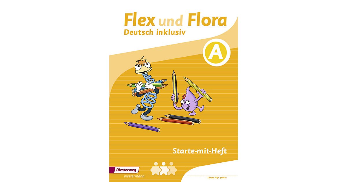 Buch - Flex und Flora - Deutsch: Starte-mit-Heft inklusiv (A)