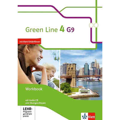 Green-Line-5-G9-Workbook-it-Audio-CD-Klasse-9-Green-Line-G9-Ausgabe-ab-2015