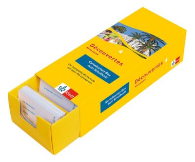 Buch - Dcouvertes - Srie jaune: Karteikarten-Box zum Schulbuch