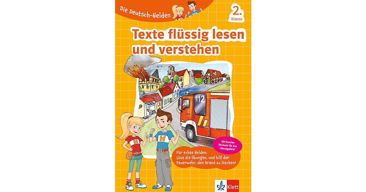 Buch - Die Deutsch-Helden - Texte flüssig lesen und verstehen 2. Klasse