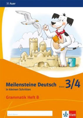 Buch - Meilensteine Deutsch in kleinen Schritten (2017): 3/4. Schuljahr, Grammatik Heft B
