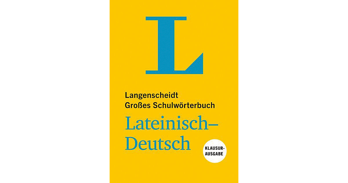 Buch - Langenscheidt Großes Schulwörterbuch Lateinisch-Deutsch, Klausurausgabe