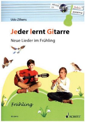 Buch - Jeder lernt Gitarre - Neue Lieder im Frühling, m. Audio-CD [Att8:BandNrText: M001162173]