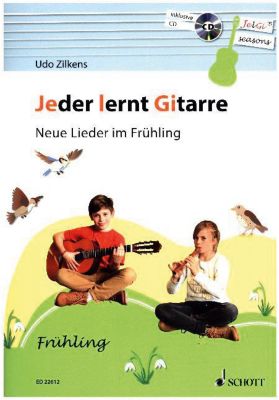 Buch - Jeder lernt Gitarre - Neue Lieder im Frhling, m. Audio-CD [Att8:BandNrText: M001162173]