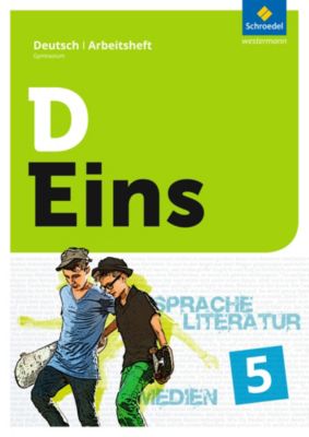 Buch - D Eins - Deutsch Gymnasium G9, Ausgabe Hessen, Niedersachsen: 5. Schuljahr, Arbeitsheft