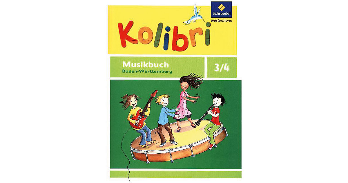 Buch - Kolibri: Das Musikbuch Grundschulen in Baden-Württemberg (2016): 3./4. Schuljahr, Schülerband Kinder