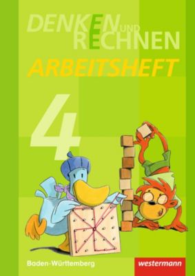 Denken und Rechnen, Ausgabe 2016 für Baden-Württemberg: 4. Schuljahr, Arbeitsheft