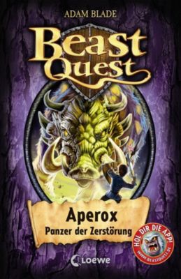 Image of Buch - Beast Quest: Aperox, Panzer der Zerstörung, Band 48