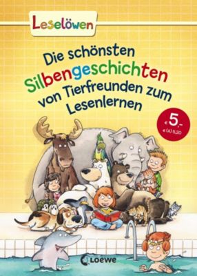 Buch - Leselöwen: Die schönsten Silbengeschichten von Tierfreunden zum Lesenlernen