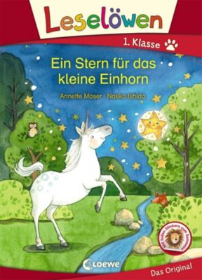 Buch - Leselwen: Ein Stern das kleine Einhorn, 1. Klasse Kinder