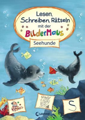 Buch - Lesen, Schreiben, Rätseln mit der Bildermaus: Seehunde