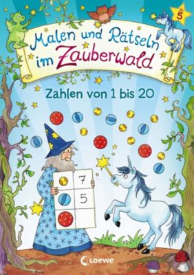 Buch - Malen und Rtseln im Zauberwald: Zahlen von 1 bis 20