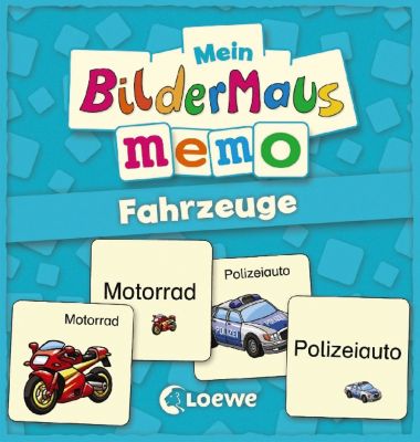 Buch - Mein Bildermaus-Memo: Fahrzeuge (Kinderspiel)