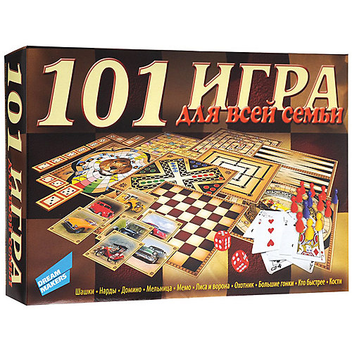 Настольная игра "101 игра New" Dream makers от Dream Makers