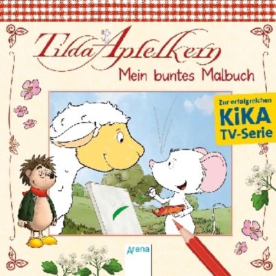 Buch - Tilda Apfelkern: Mein buntes Malbuch