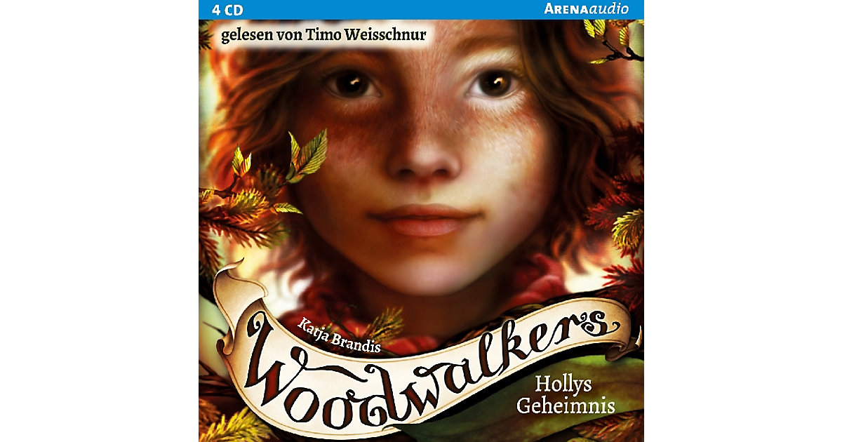 Woodwalkers: Hollys Geheimnis, 4 Audio-CDs Hörbuch