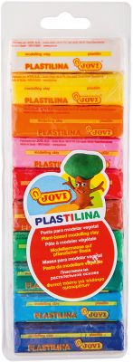 Пластилин 10 цветов 250г JOVI