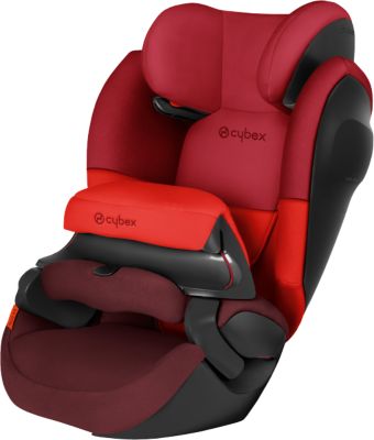 Auto-Kindersitz Pallas M SL, Silver-Line, Rumba Red-Dark Red rot Gr. 9-36 kg