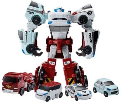 Робот-трансформер Yuong toys "Мини-Тобот", Кватран