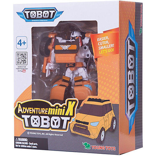 Фигурка-трансформер Young Toys Yuong toys Мини-Тобот, Приключения Х от Young Toys