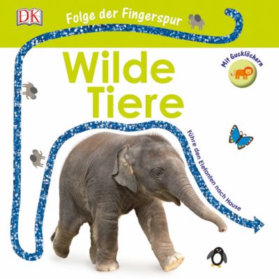 Buch - Folge der Fingerspur: Wilde Tiere