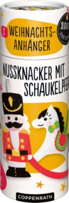 100% selbst gemacht: Nussknacker mit Schaukelpferd, 2 Weihnachtsanhnger