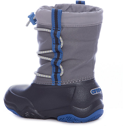 Сноубутсы CROCS Swiftwater Waterproof Boot K - черный от crocs