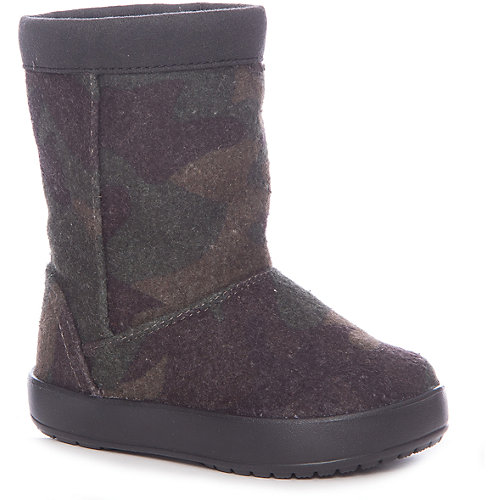 Сапоги CROCS LodgePoint Novelty Boot K - хаки от crocs