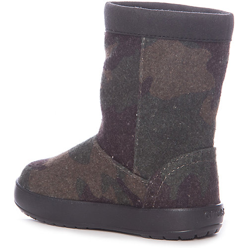 Сапоги CROCS LodgePoint Novelty Boot K - хаки от crocs