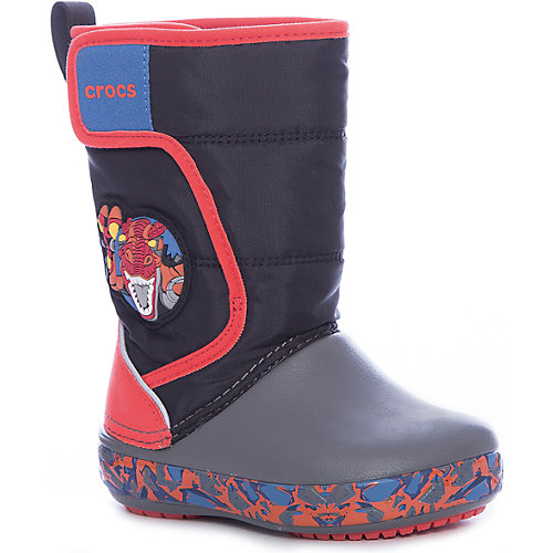 Сноубутсы CROCS CROCSLodgePt Lights RoboRex - черный от crocs