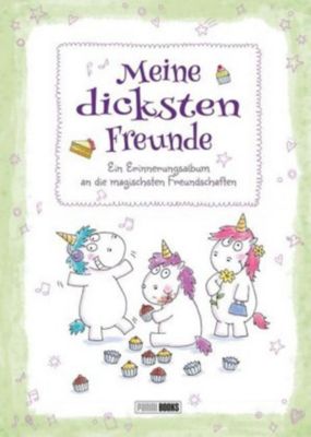 Buch - Meine dicksten Freunde, Einhorn-Freundebuch