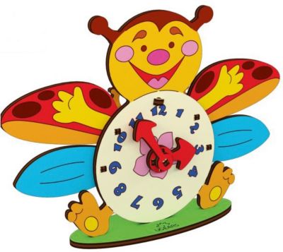 3D-пазл-раскраска "Часы" UGEARS