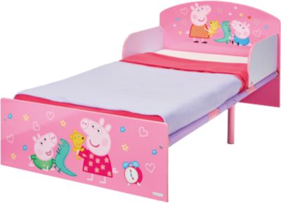 Kinderbett, Peppa Pig, 70 x 140 cm rosa