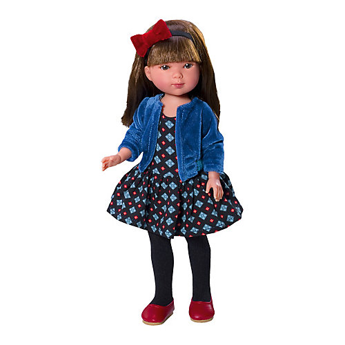 Кукла Vestida de Azul Карлотта, брюнетка с челкой, Актриса от Vestida de Azul