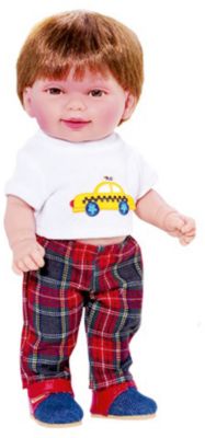 Кукла Vestida de Azul Мико стиляга, умеет стоять, серия soft touch