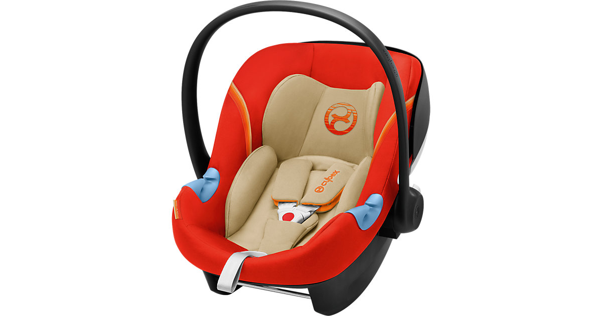 Cybex · Babyschale Aton M i-Size, Autumn Gold-Burnt Red, 2018 Gr. 0-13 kg Cybex · Babyschale Aton M i-Size, Autumn Gold-Burnt Red, 2018 Gr. 0-13 kg