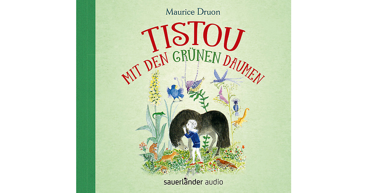Tistou mit den grünen Daumen, 2 Audio-CD Hörbuch