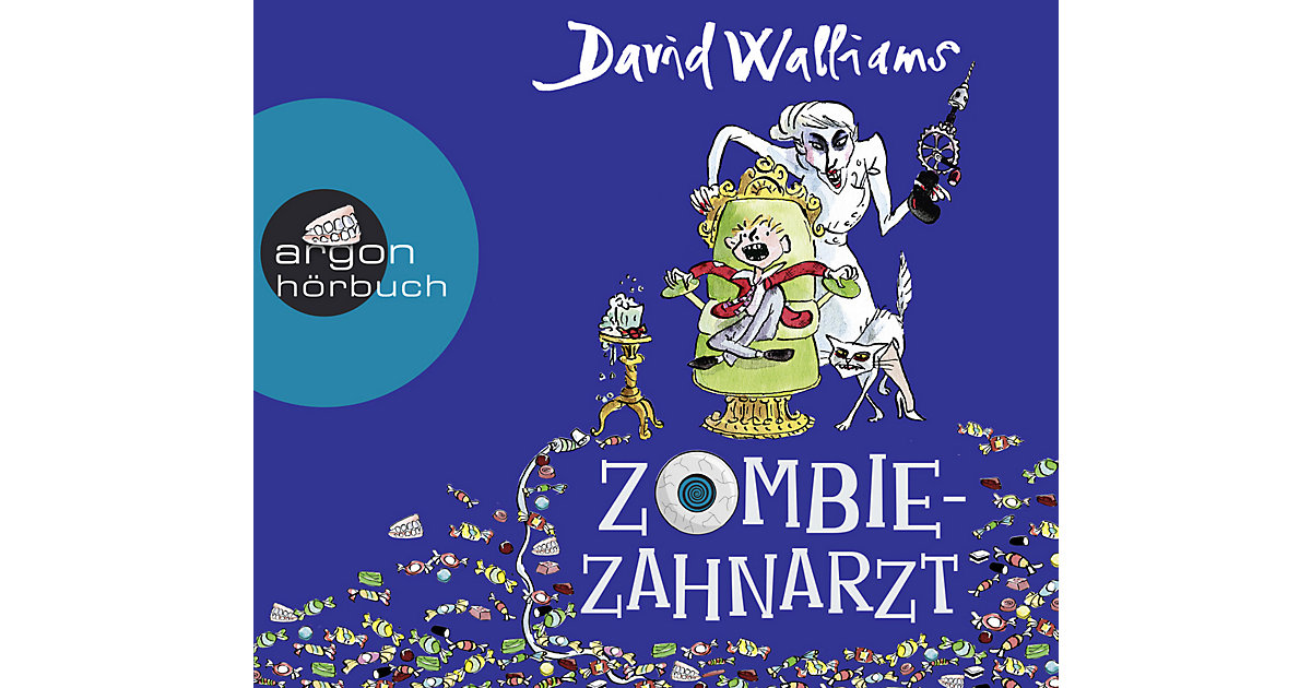 Zombie-Zahnarzt, 4 Audio-CD Hörbuch