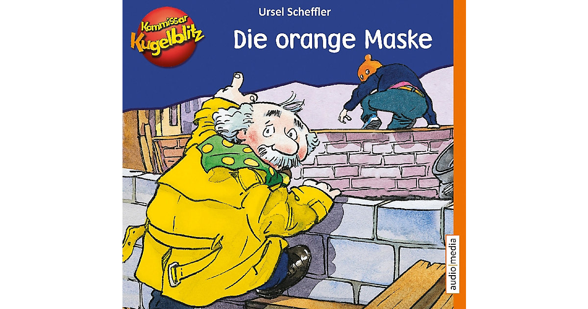 Kommissar Kugelblitz: Die orange Maske, 1 Audio-CD Hörbuch