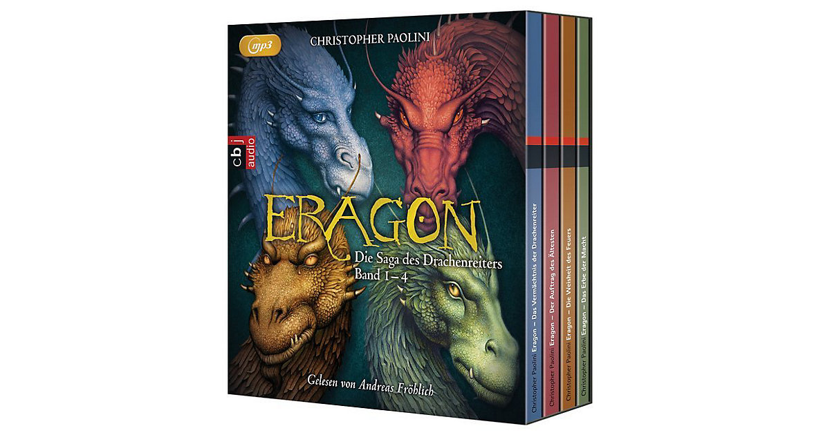 Eragon: Die Saga des Drachenreiters, 16 MP3-CDs Hörbuch