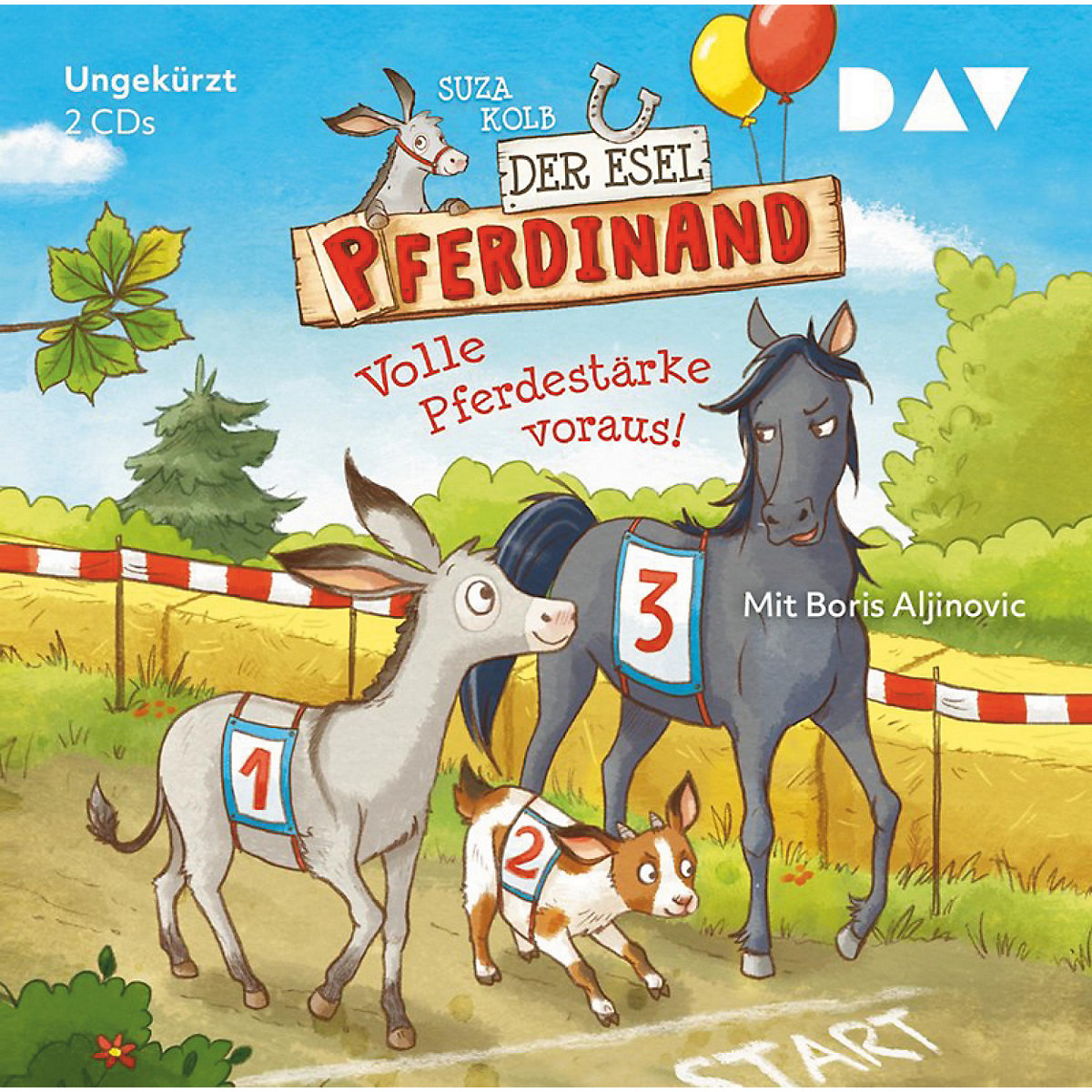 Der Esel Pferdinand: Volle Pferdestärke voraus! 2 Audio-CDs