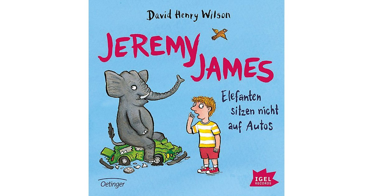 Jeremy James - Elefanten sitzen nicht auf Autos, 1 Audio-CD Hörbuch