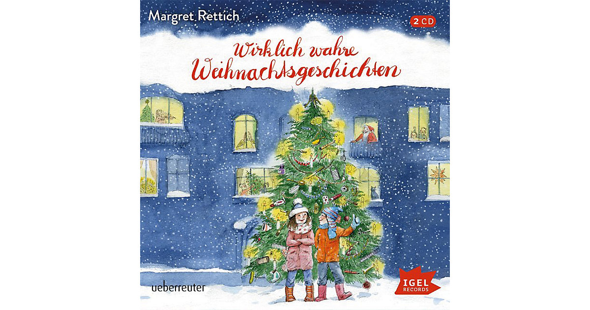 Wirklich wahre Weihnachtsgeschichten, 1 Audio-CD Hörbuch