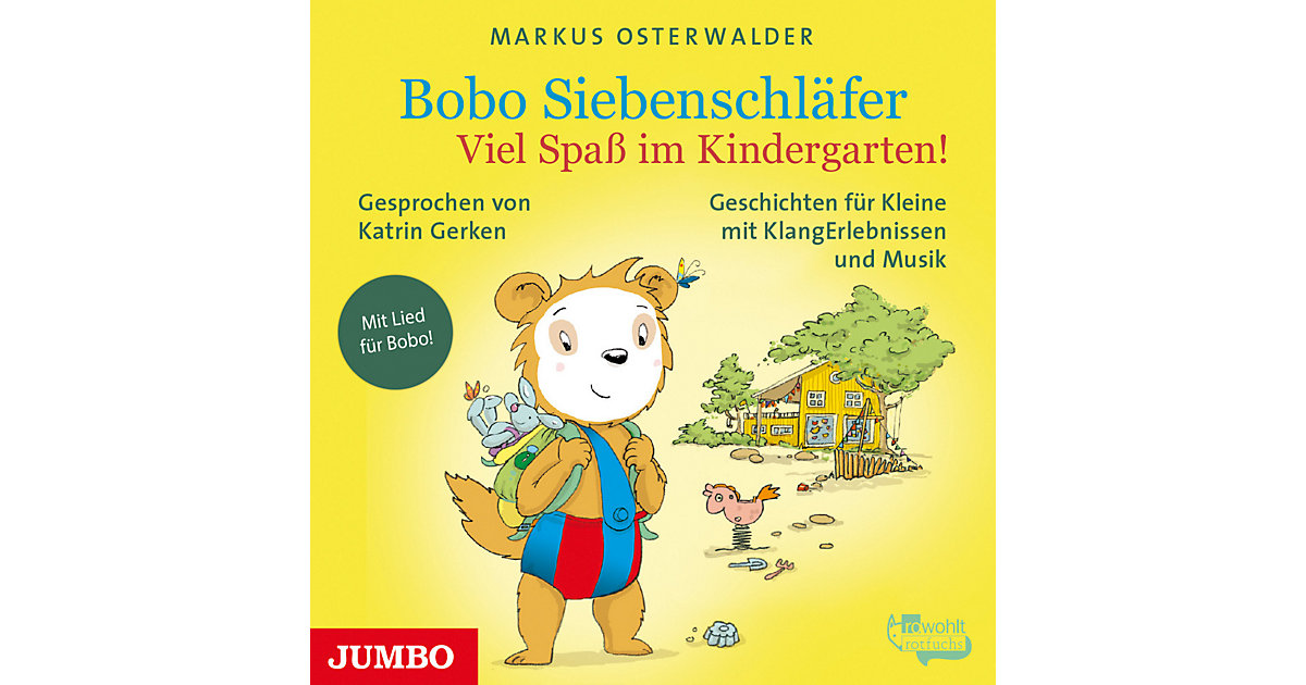 Bobo Siebenschläfer: Viel Spaß im Kindergarten!, 1 Audio-CD Hörbuch