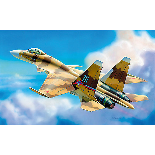 Сборная модель Звезда "Самолет Су-37", 1:72 от Звезда
