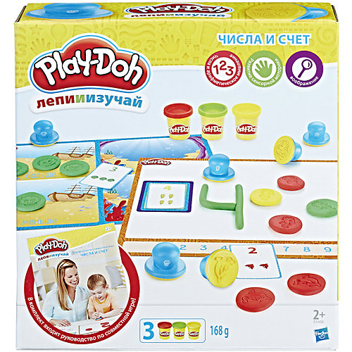 Набор пластилина Hasbro Play-Doh "Цифры и числа" от Hasbro