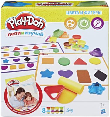 Набор пластилина Hasbro Play-Doh "Цвета и формы"