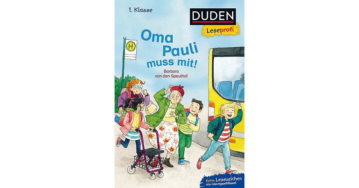 Buch - Duden Leseprofi: Oma Pauli muss mit!, 1. Klasse