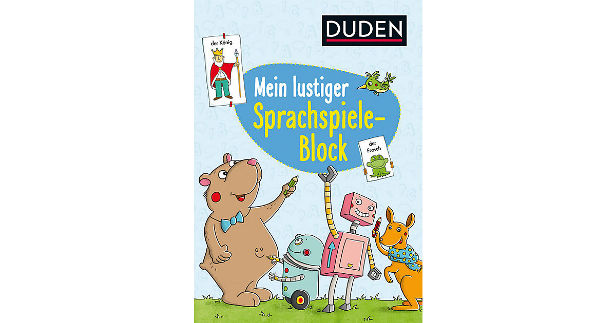 Buch - Duden Mein lustiger Sprachspiele-Block