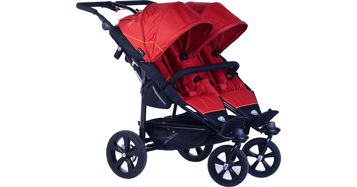 TFK · Zwillings- & Geschwisterwagen Twin Trail tango red TFK · Zwillings- & Geschwisterwagen Twin Trail tango red